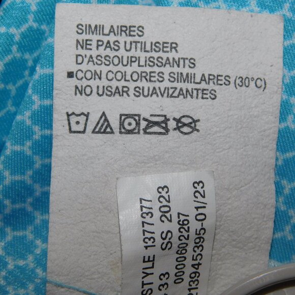 Under Armour AU Men 4XL Light Blue White Pattern The Performance Polo Shirt Golf - Picture 5 of 8